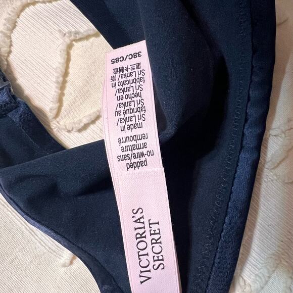 Elegant Navy Blue Bra - Picture 4 of 4